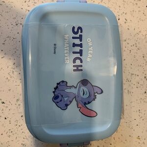 Sealed, Never Used Disney's Lilo & Stitch - Stitch bento box / Tupperware